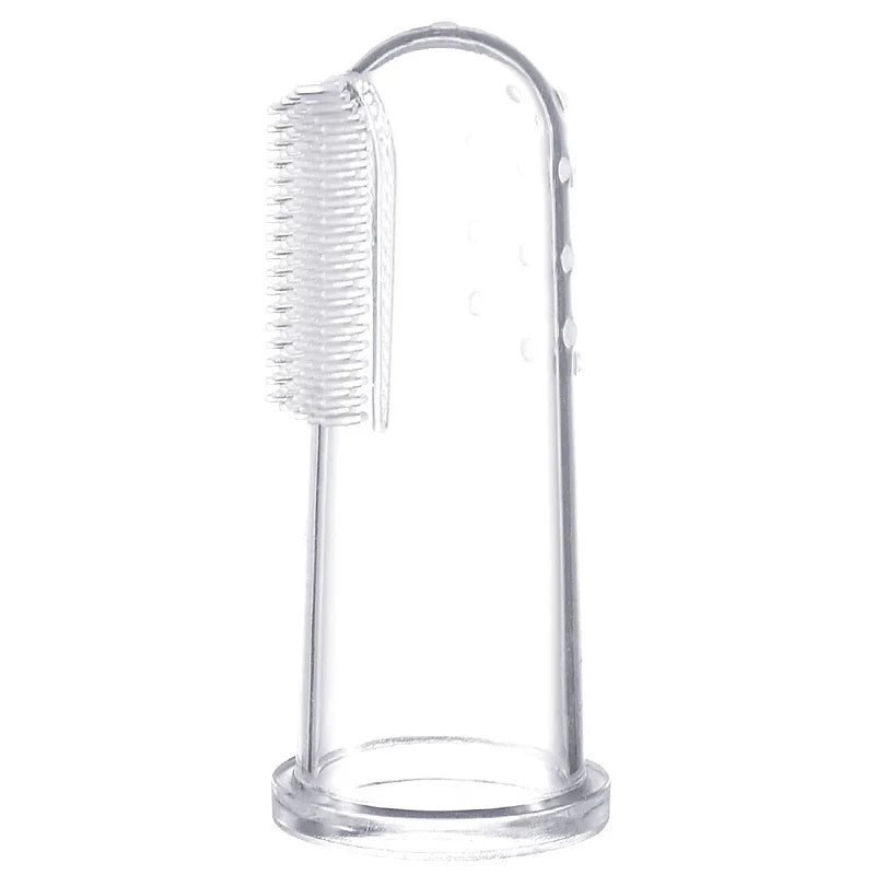 Silicone Finger Toothbrush for Dogs & Cats