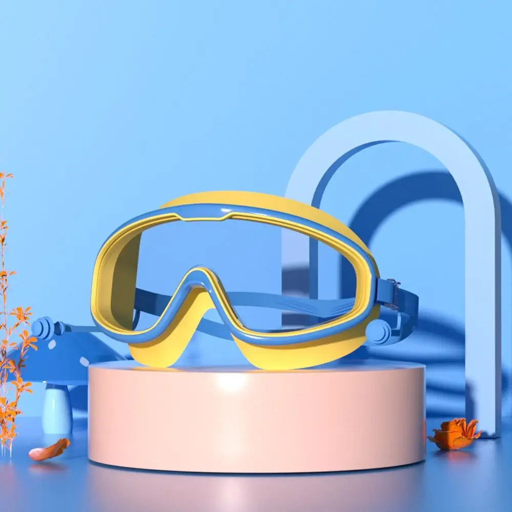 Swim Goggles for Kids Toddler 3-15 Anti Fog No Leak Clear Wide Vision Swim Glasses Boys Girls Pool Beach Swimming Accessories