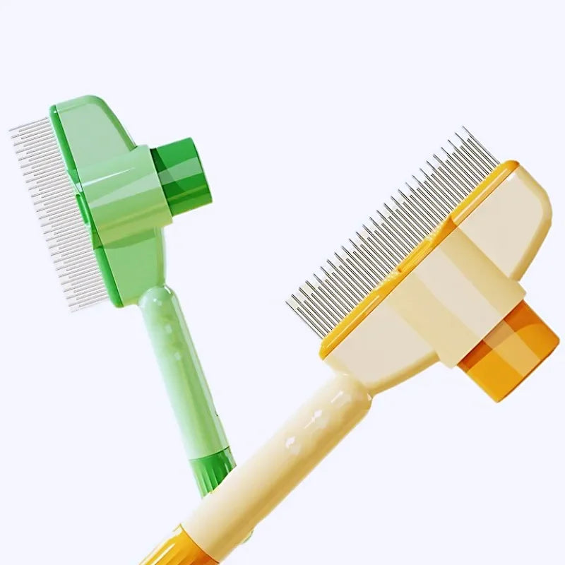 Self-Cleaning Pet Hair Remover Brush
