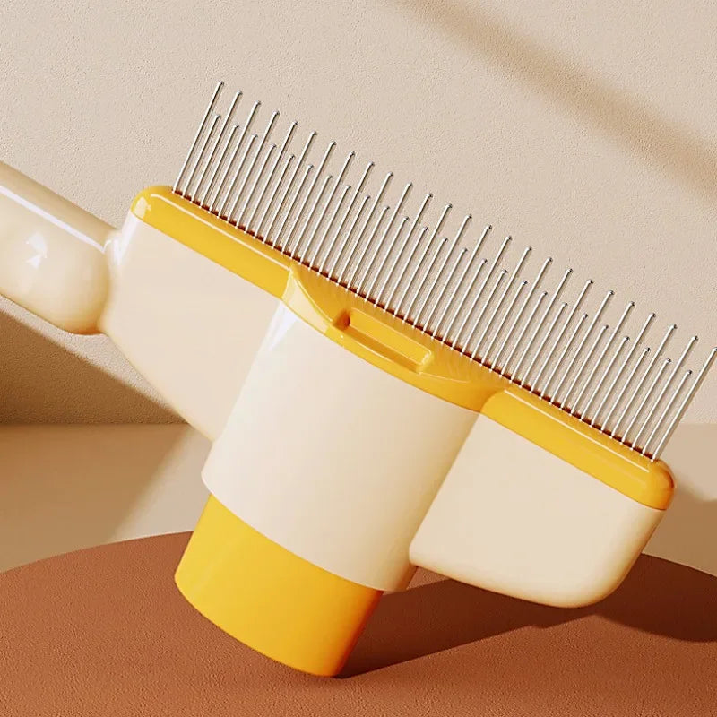Self-Cleaning Pet Hair Remover Brush