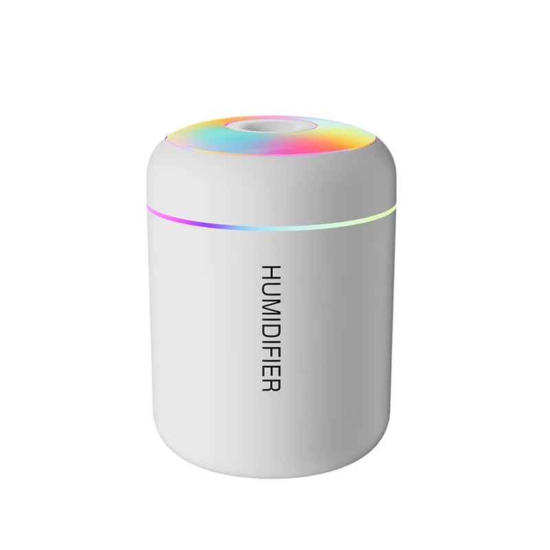 180ML Mini Air Humidifier USB Electric Aroma Diffuser Essential Oil Purifier Aromatherapy Mist Maker Lights For Car Home Bedroom