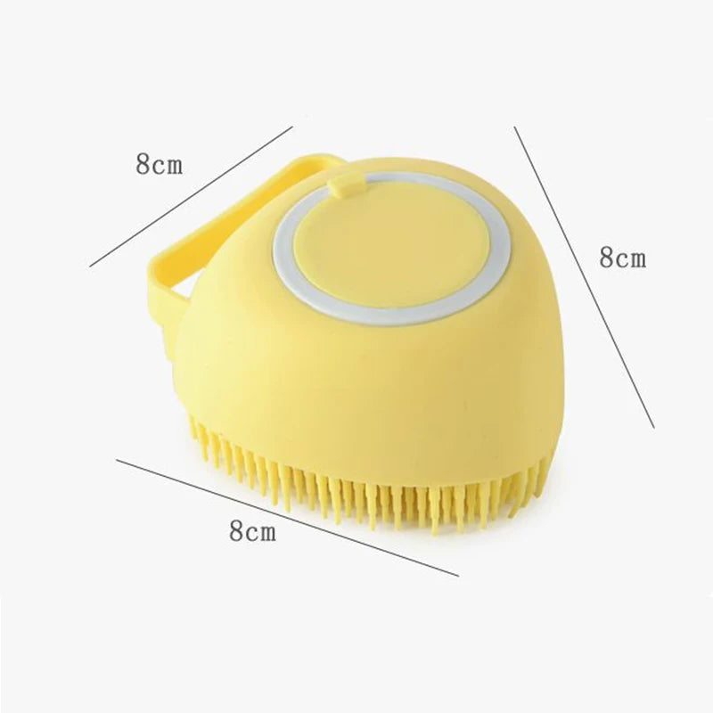 Silicone Pet Bath Massage Glove for Dogs & Cats
