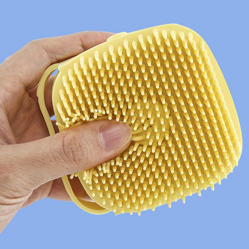 Silicone Pet Bath Massage Glove for Dogs & Cats