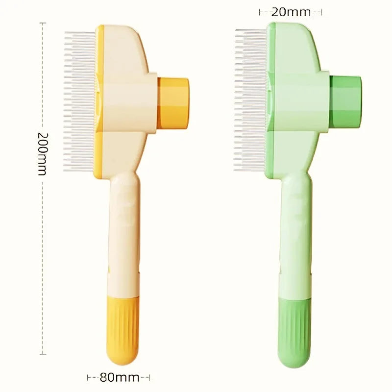 Self-Cleaning Pet Hair Remover Brush