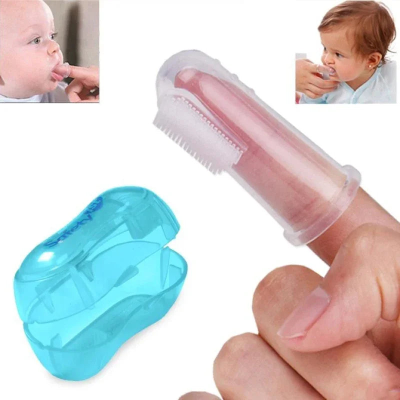 Silicone Finger Toothbrush for Dogs & Cats
